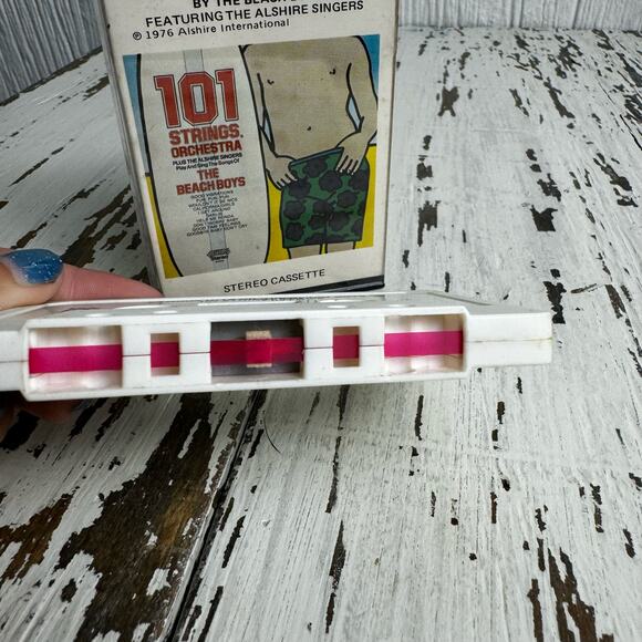 101 Strings Orchestra The Beach Boys 1976 Alshire Cassette Tape Vintage Rock Pop - Picture 9 of 9